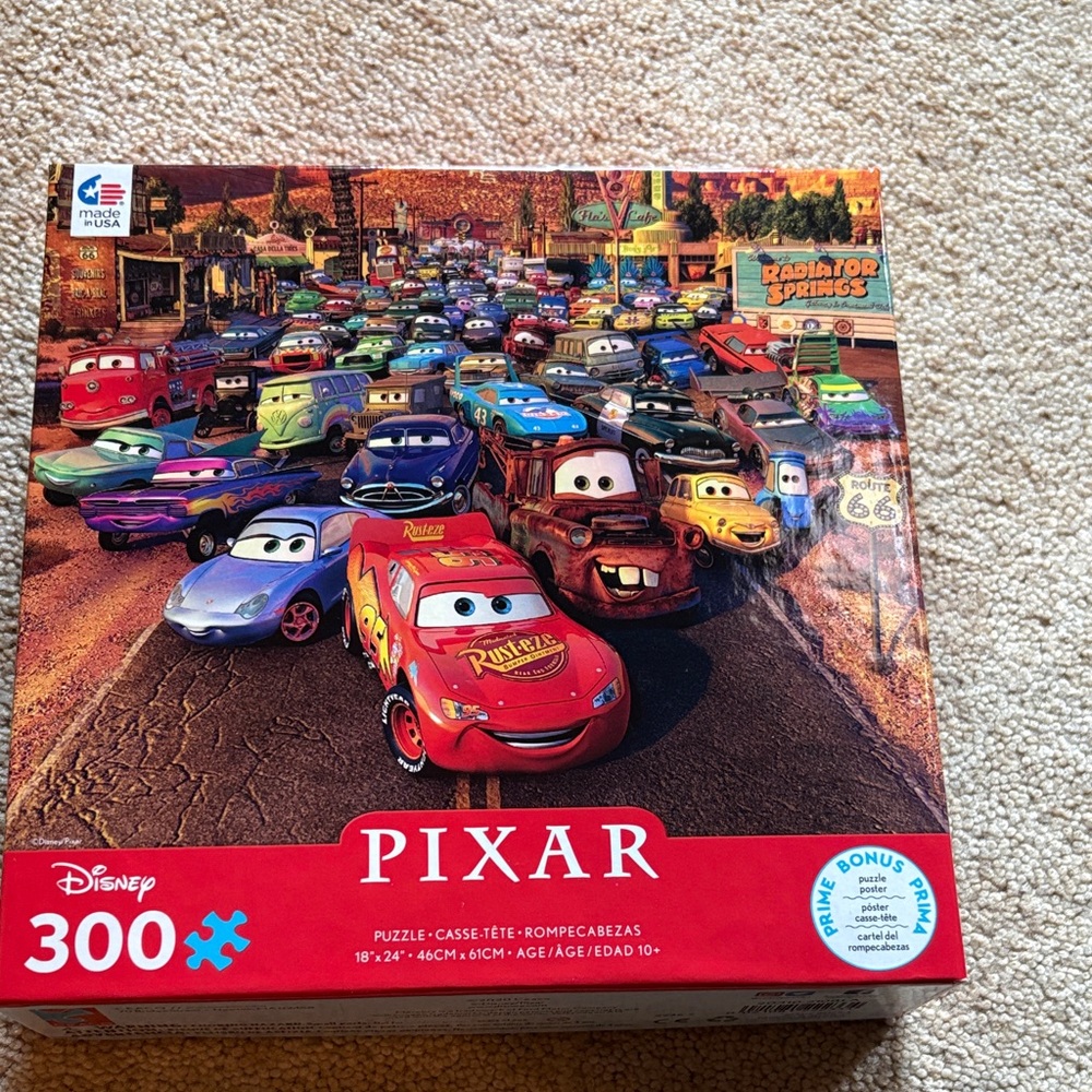 Cars 300-Piece Puzzle - Red